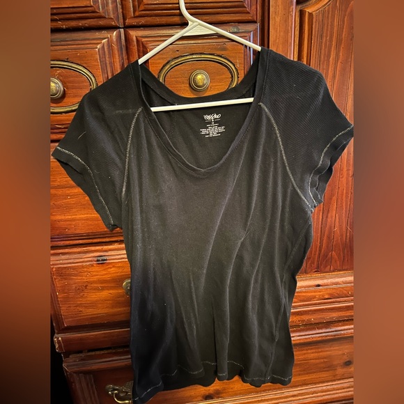 Mossimo | Cotton Short Sleeve Tee | 1X Black - Picture 1 of 3